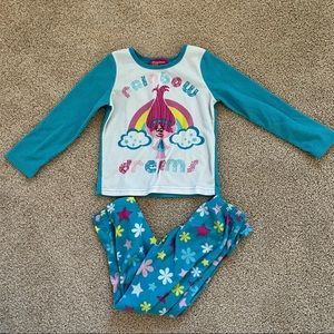 Trolls Pajama set Girls 6/S